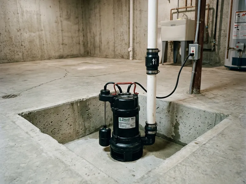 Sump Pump Installation Plumber in Cornelius, NC